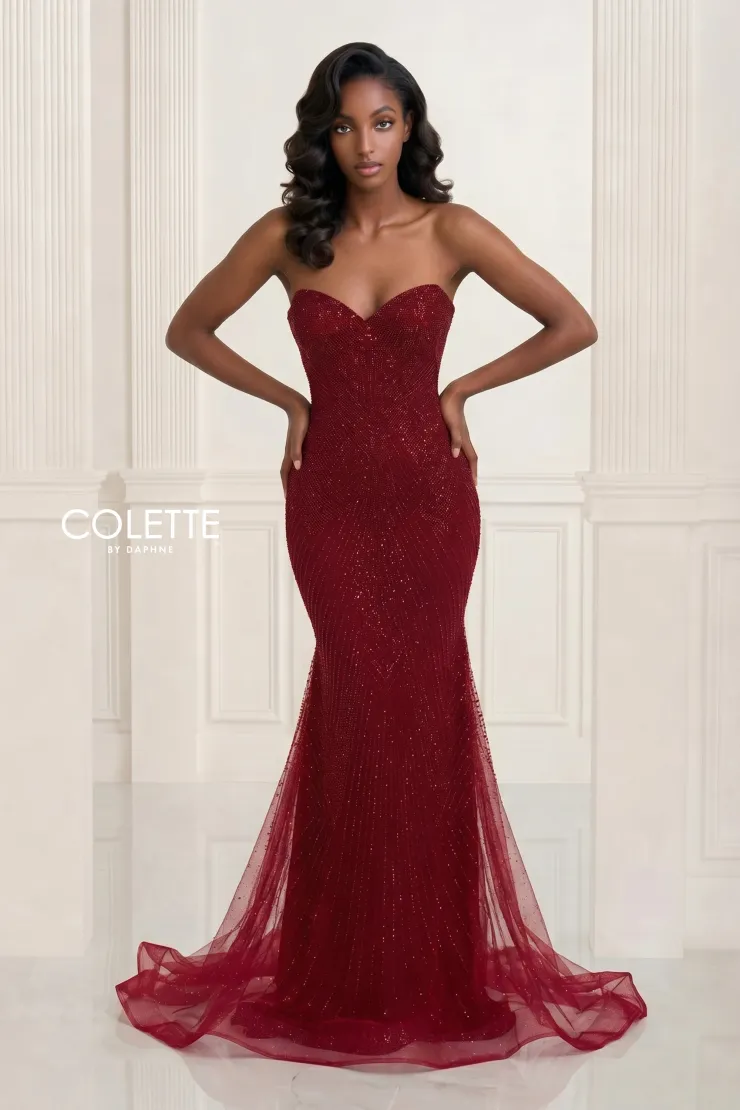 Style CL3001 Colette by Daphne #0 default Ruby frontface vertical picture