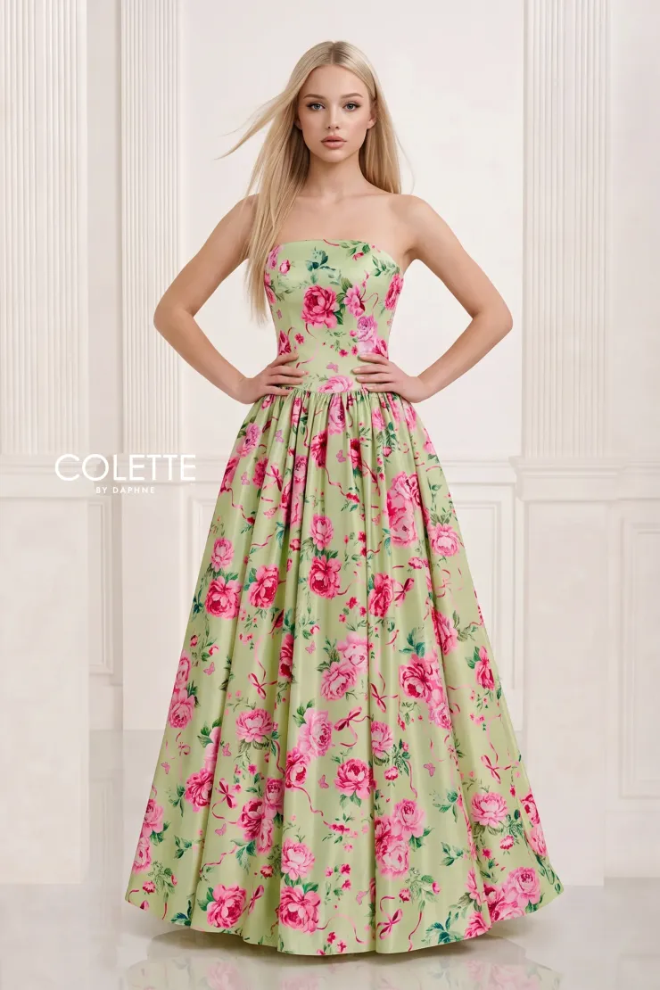 Colette by Daphne Style #CL2806 #1 Mint/Multi frontface vertical picture
