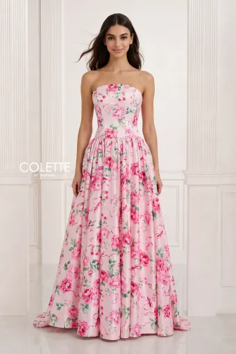 Colette by Daphne Style #CL2806 #0 default Pink/Multi frontface vertical thumbnail