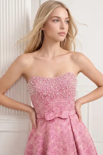 Colette by Daphne Style #CL2811 #4 Pink frontface vertical cropped thumbnail