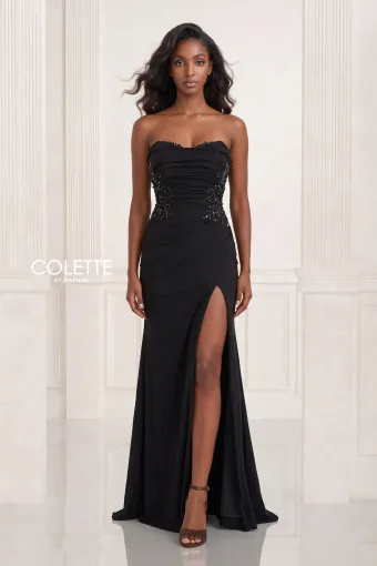 Colette by Daphne Style #CL2816 #1 Black frontface vertical thumbnail