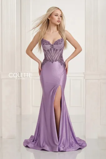 Colette by Daphne Style #CL2826 #1 Violet frontface vertical thumbnail