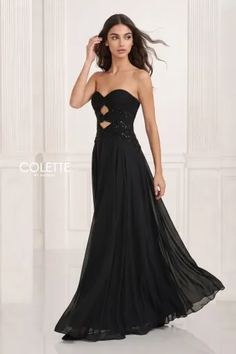 Colette by Daphne Style #CL2851 #0 default Black frontface vertical thumbnail