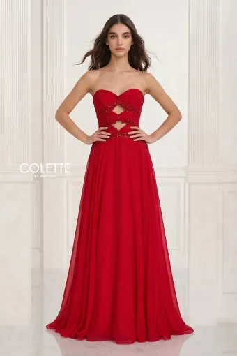 Colette by Daphne Style #CL2851 #1 Red frontface vertical thumbnail