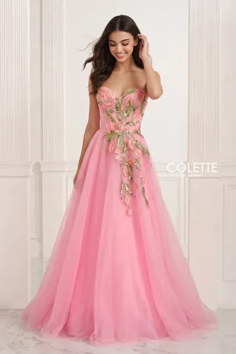 Colette by Daphne Style #CL2876 #1 Pink/Multi frontface vertical thumbnail