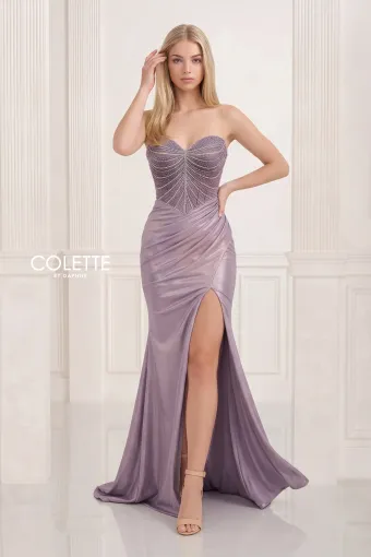 Colette by Daphne Style #CL2901 #2 Light Amethyst frontface vertical thumbnail