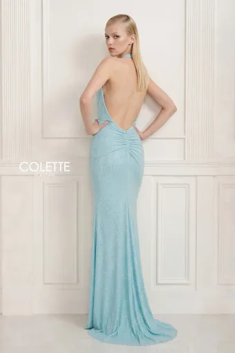 Colette by Daphne Style #CL2911 #4 default Baby Blue backface vertical thumbnail