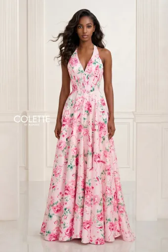 Colette by Daphne Style #CL2916 #0 default Pink/Multi frontface vertical thumbnail