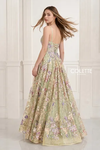 Colette by Daphne Style #CL2961 #2 default Sage/Multi backface vertical thumbnail
