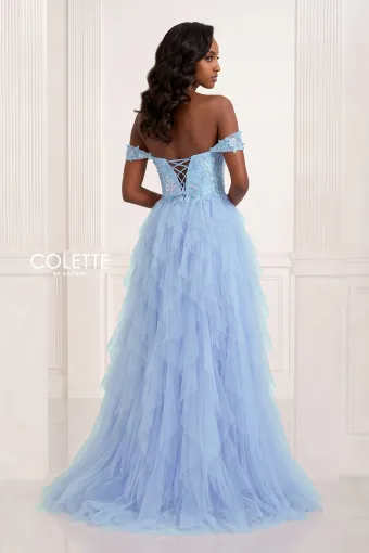 Colette by Daphne Style #CL2976 #2 default Light Blue backface vertical thumbnail
