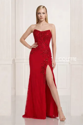 Colette by Daphne Style #CL2981 #0 default Red frontface vertical thumbnail