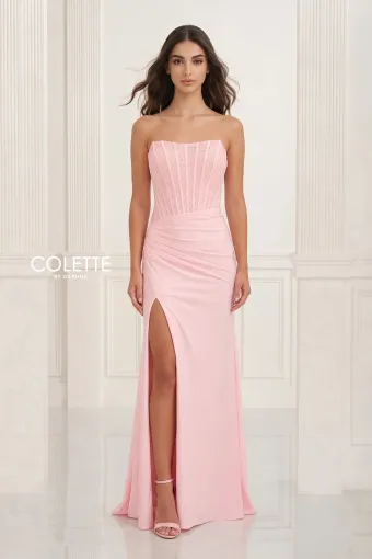 Colette by Daphne Style #CL5158 #3 Pink frontface vertical thumbnail