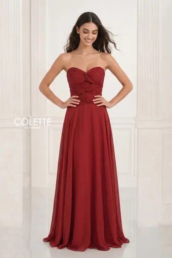 Colette by Daphne Style #CL6113 #3 Burgundy frontface vertical thumbnail