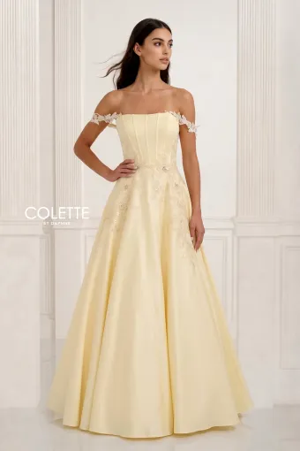 Colette by Daphne Style #CL6151 #8 Buttercup frontface vertical thumbnail