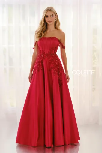 Colette by Daphne Style #CL6151 #2 Scarlet frontface vertical thumbnail