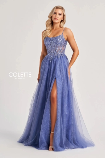 Colette by Daphne CL8240 #5 Periwinkle frontface vertical thumbnail
