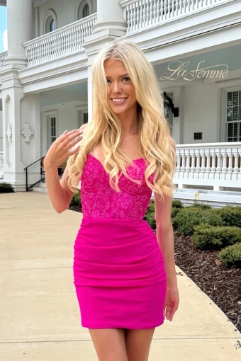 La Femme Style #32617 #5 Hot Fuchsia frontface vertical thumbnail