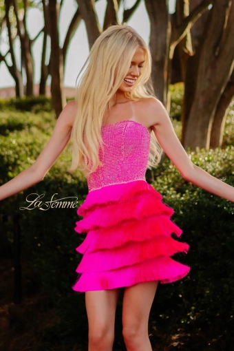 La Femme Style #32622 #5 Hot Fuchsia frontface vertical thumbnail