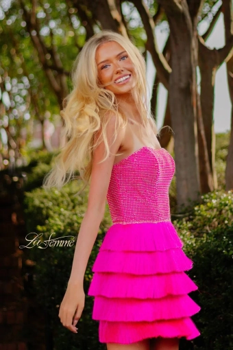 La Femme Style #32622 #7 Hot Fuchsia frontface vertical thumbnail