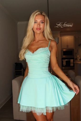 La Femme Style #34144 #1 Aqua frontface vertical thumbnail