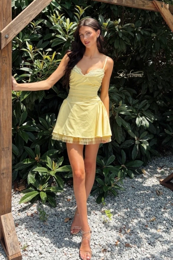 La Femme Style #34144 #0 default Pale Yellow frontface vertical thumbnail