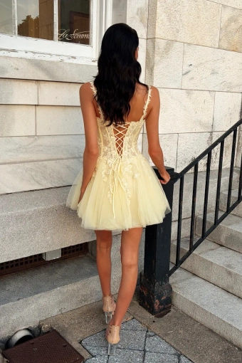 La Femme Style #34146 #2 default Pale Yellow backface vertical thumbnail