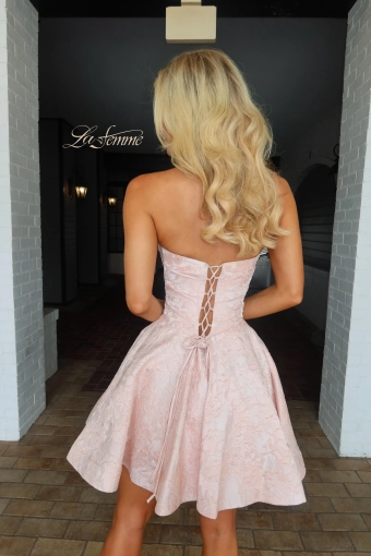 La Femme Style #34147 #12 Light Pink backface vertical thumbnail