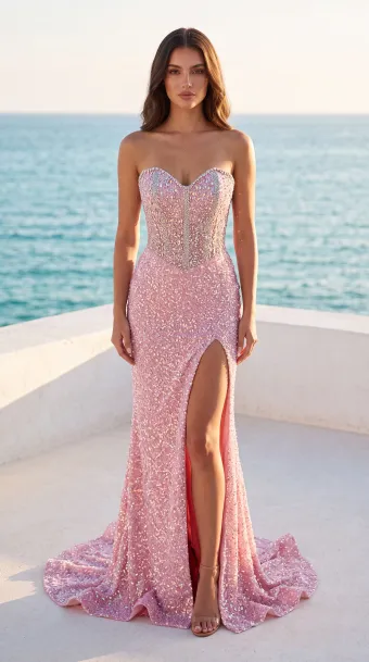 Jasz Couture Style #8037 $0 default Pink frontface vertical thumbnail
