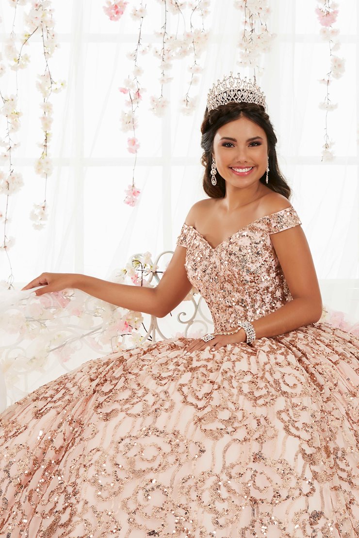 slim fit dress slacks Rose Gold Quinceanera Dress 1628 Rose Gold / XSmall