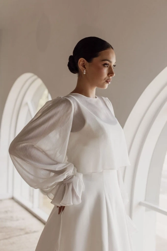 Trish Peng #Belle Wrap Top #3 frontface vertical cropped thumbnail