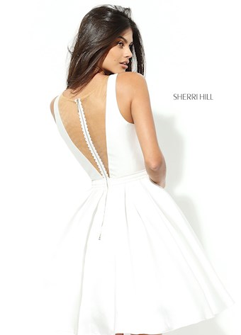 Sherri Hill S50506 #4 Ivory vertical thumbnail