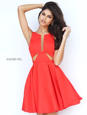 Sherri Hill S50660 #0 default Red frontface vertical thumbnail