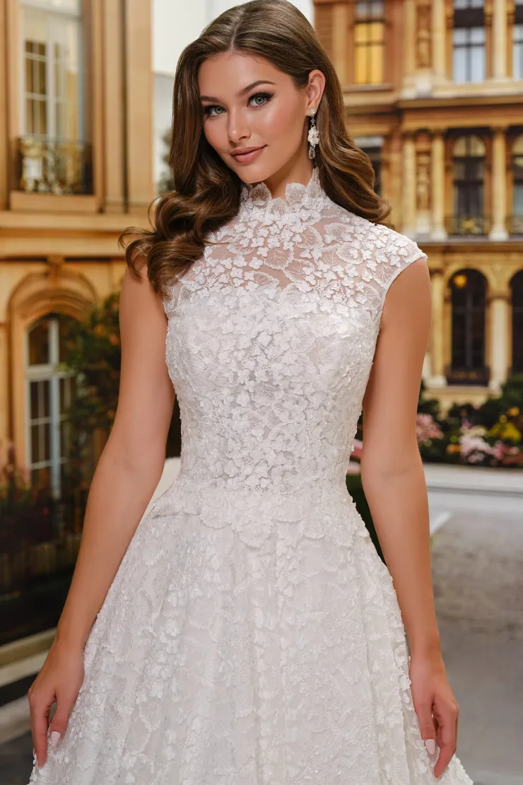 MT4062JKT Heart's Desire #2 Ivory frontface vertical cropped picture