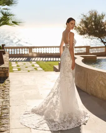 Luna Novias 2S22 #3 backface vertical thumbnail