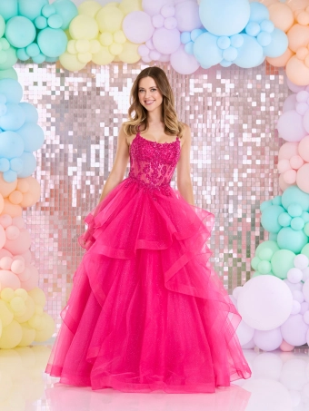 Tiffanys Beatrice #1 Hot Pink frontface vertical thumbnail