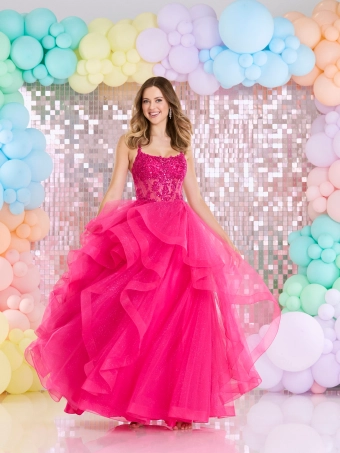 Tiffanys Beatrice #2 Hot Pink frontface vertical thumbnail
