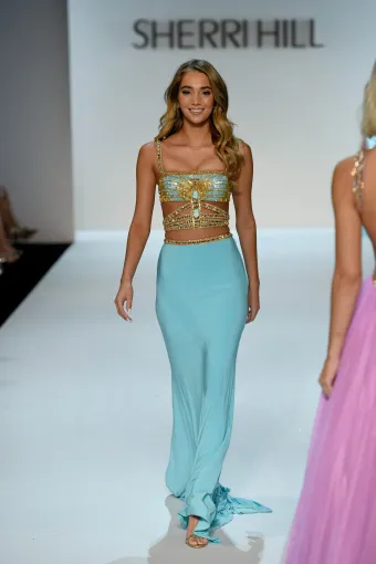 Sherri Hill 58289 $2 Aqua frontface vertical thumbnail