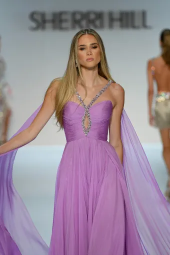 Sherri Hill 58315 $1 Violet vertical thumbnail