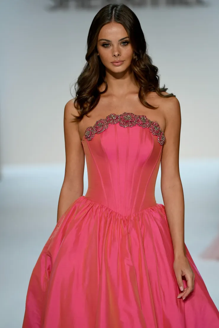 Sherri Hill 67229 #1 Coral vertical picture