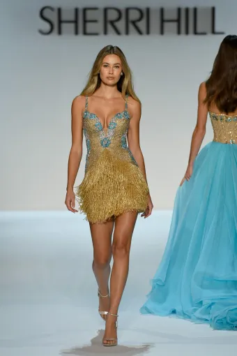 Sherri Hill 67248 $2 Nude frontface vertical thumbnail