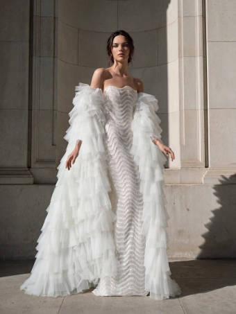 Privee by Pronovias  Orinea #1 frontface vertical thumbnail