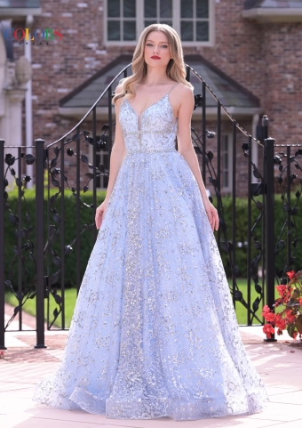 Colors Dress 2288 #4 Light Blue frontface vertical thumbnail