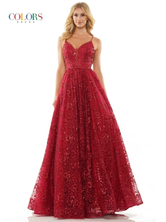Colors Dress 2288 #12 Wine frontface vertical thumbnail