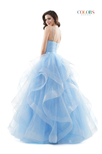 Colors Dress 2381 #22 Cornflower backface vertical thumbnail