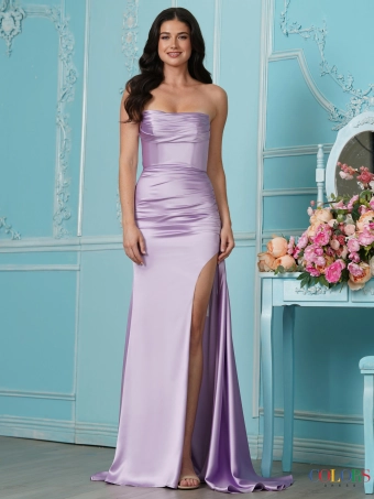 Colors Dress Style #2968 #5 Lavender frontface vertical thumbnail