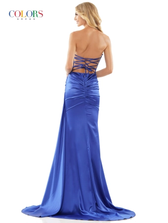 Colors Dress Style #2968 #25 Royal backface vertical thumbnail