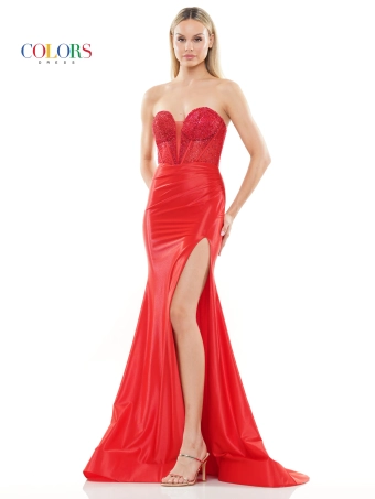 Colors Dress 3138 #3 Red frontface vertical thumbnail