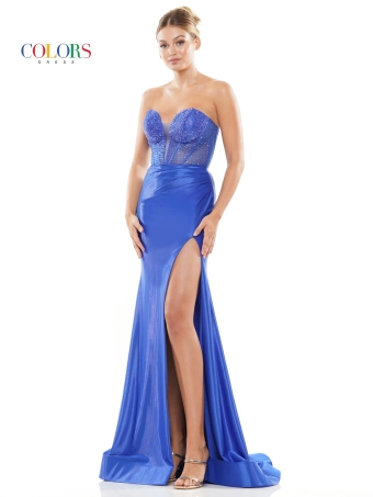 Colors Dress 3138 #15 Royal frontface vertical thumbnail