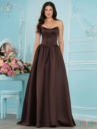 Colors Dress 3997 #2 Brown frontface vertical thumbnail