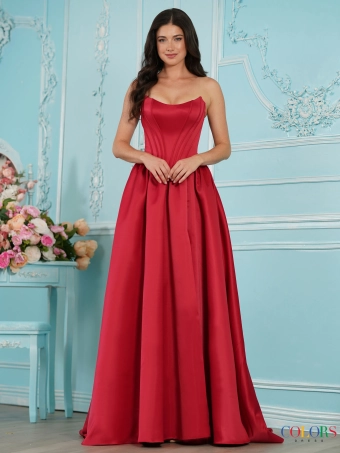 Colors Dress 3997 #0 default Red frontface vertical thumbnail